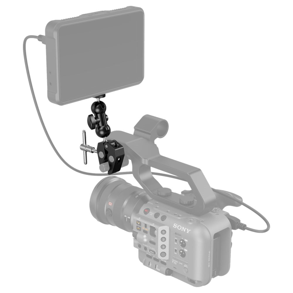 SmallRig 4373 Crab-Shaped Kit m. Ballhead & Magic Arm - Sort
