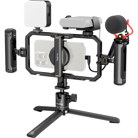 SmallRig 4704 Video Kit til Mobil - Pro Edition - Sort