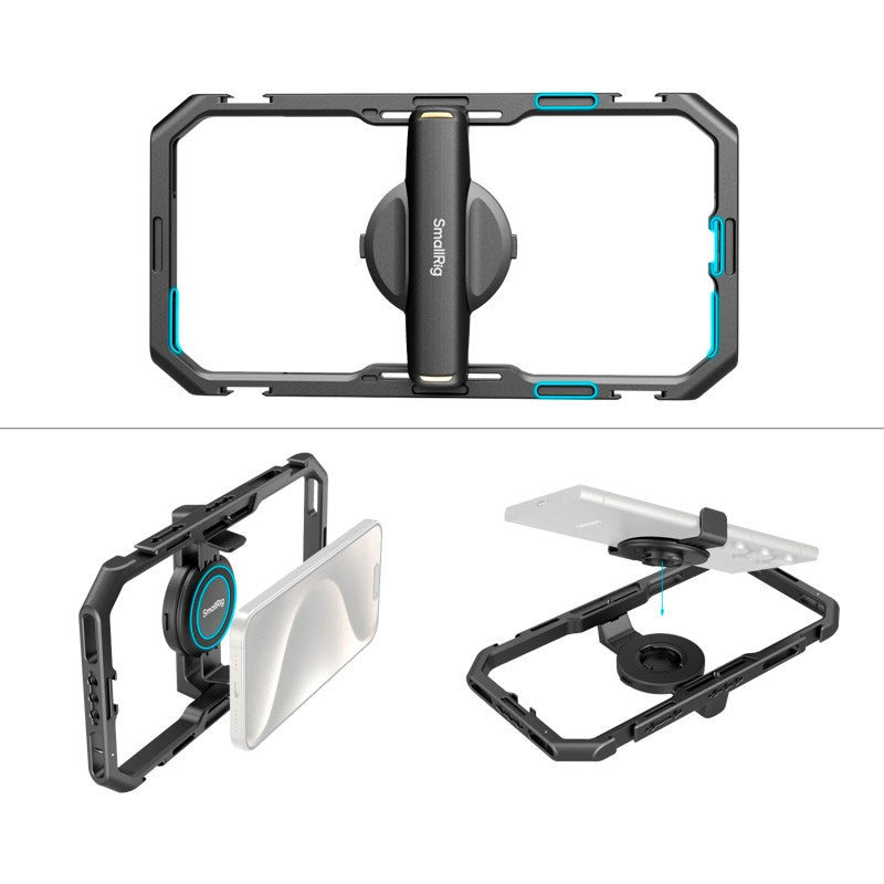 SmallRig 4704 Video Kit til Mobil - Pro Edition - Sort