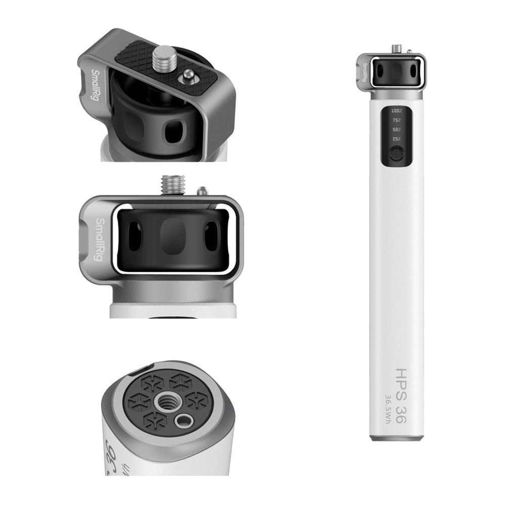 SmallRig 4552 HPS36 Håndholdt Powerbank Stick - Hvid