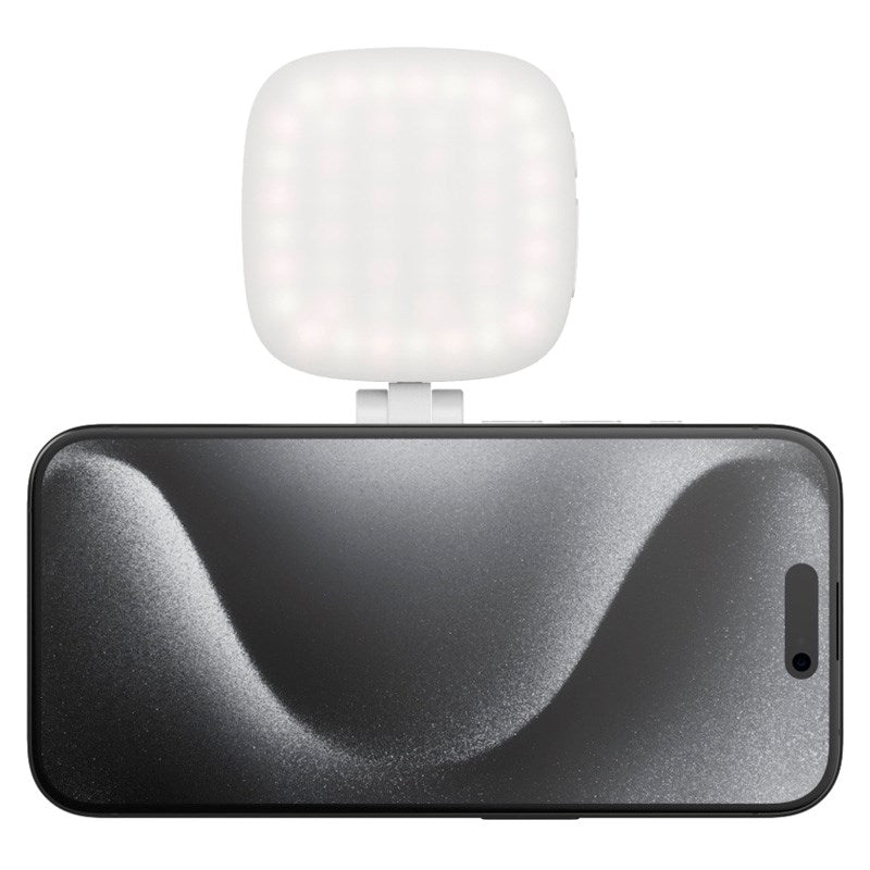 SmallRig Vibe P48 LED Lys til Mobil - MagSafe Kompatibel - Hvid