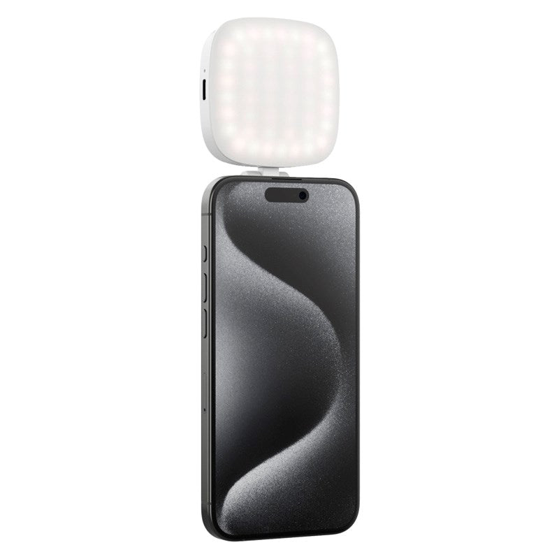 SmallRig Vibe P48 LED Lys til Mobil - MagSafe Kompatibel - Hvid