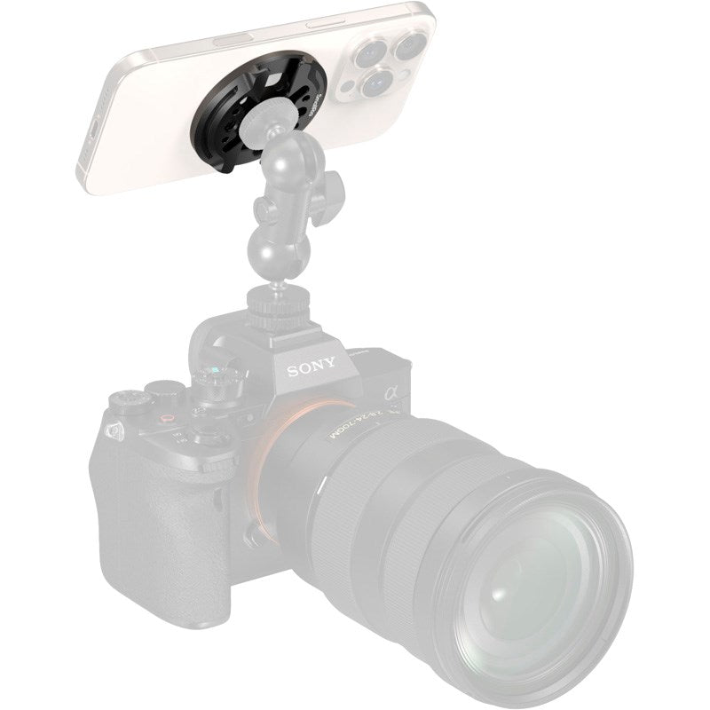SmallRig 5155 Mount Plate til Mobil - MagSafe Kompatibel - Sort