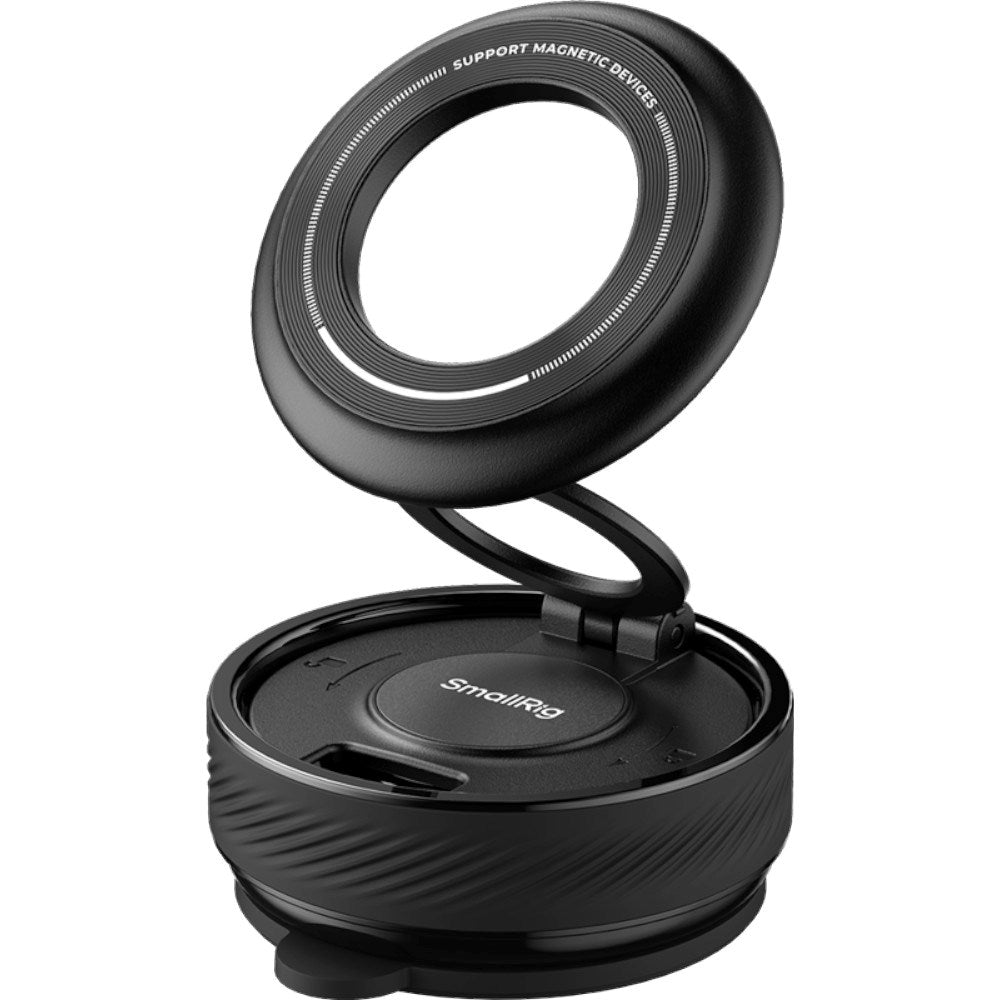 SmallRig 6061 Multifunktionel Magnetisk Mobilholder - MagSafe Kompatibel - Sort