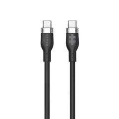 Hyper HyperJuice 60W Silikone USB-C til USB-C Kabel - 1.5m - Sort
