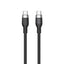 Hyper HyperJuice 60W Silikone USB-C til USB-C Kabel - 1.5m - Sort