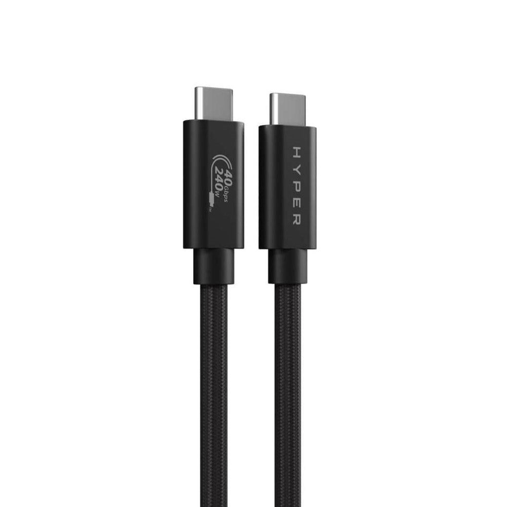 Hyper HyperDrive 240W USB-C til USB-C Kabel - 1.2m - Sort