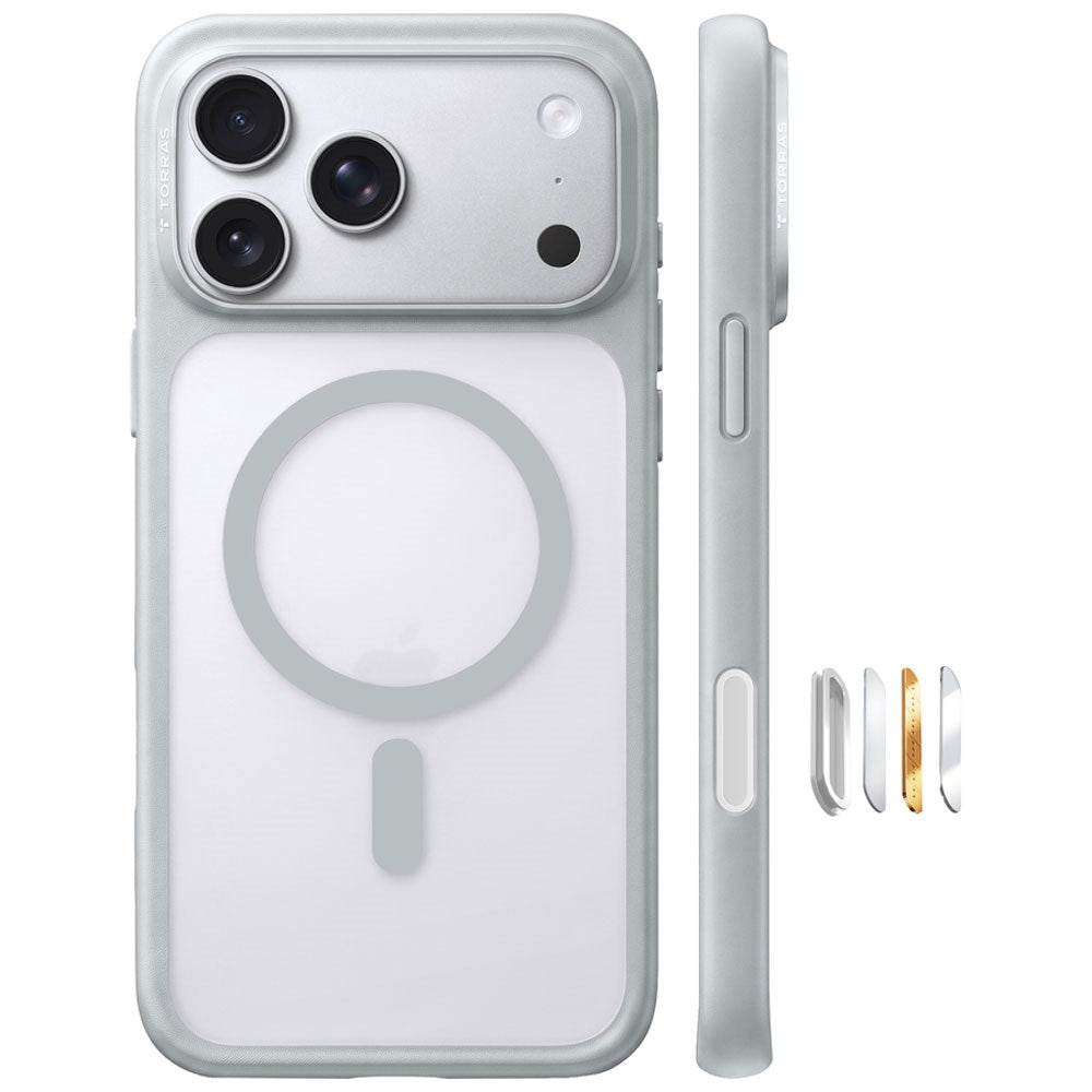 iPhone 18 Pro / 17 Pro TORRAS Guardian Mag Cover - MagSafe Kompatibel - Gennemsigtig