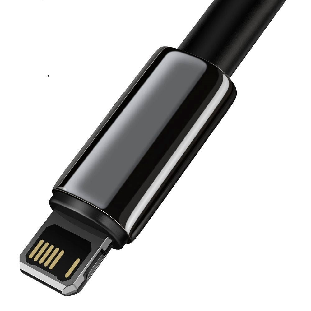 Baseus 12W USB-A til Lightning Kabel (480Mbps) - 2m - Sort