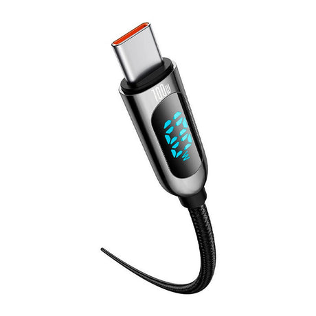 Baseus Display 100W USB-C til USB-C Kabel - 1m - Sort