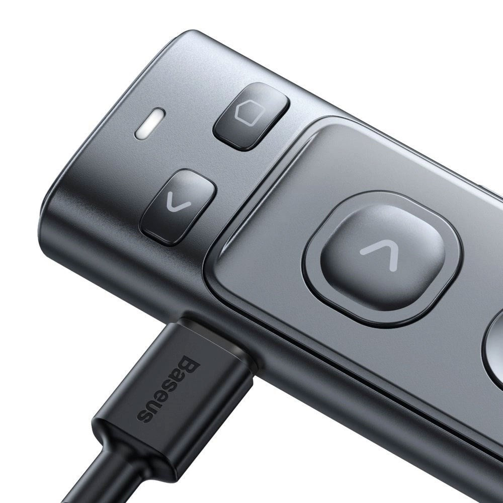 Baseus Genopladelig Laser Pointer - USB-C / USB-A - Grå