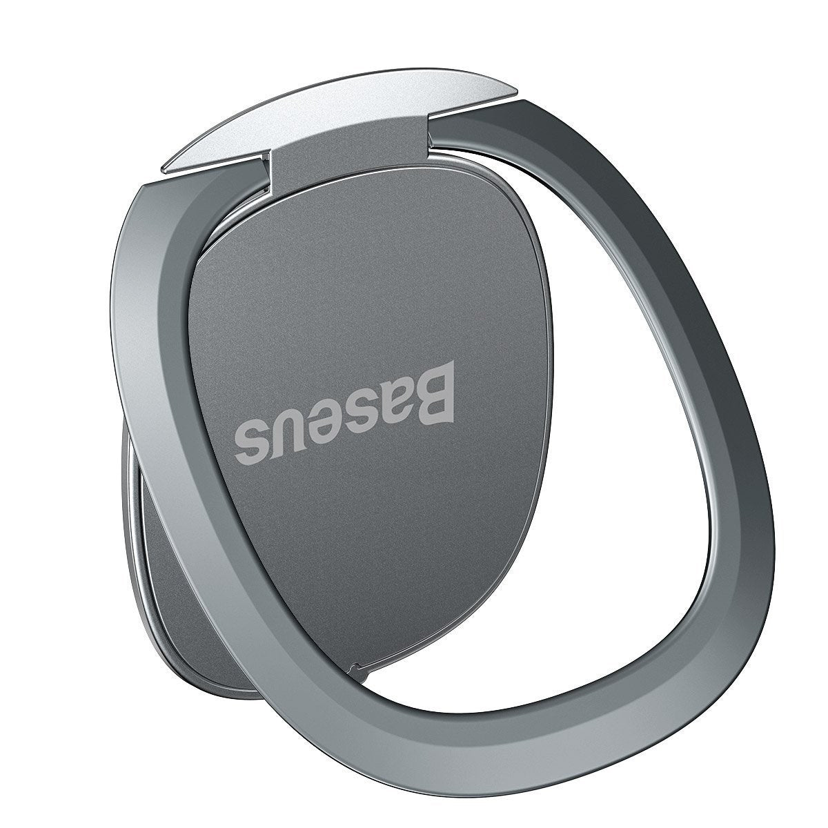 Baseus Invisible Finger Ring til Mobil - Sølv