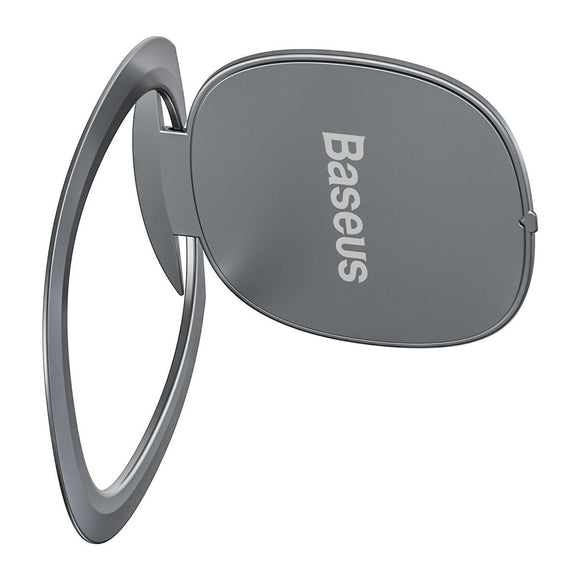 Baseus Invisible Finger Ring til Mobil - Sølv