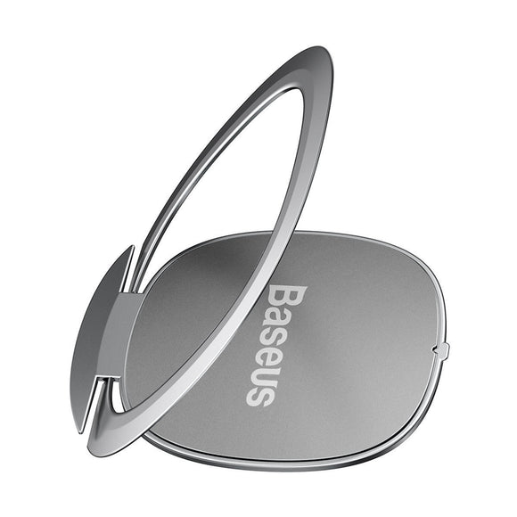 Baseus Invisible Finger Ring til Mobil - Sølv