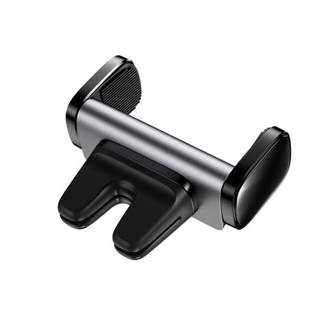 Baseus Steel Cannon Mobilholder til Bilens Ventilation - Max Mobil: 55 x 84mm - Sort