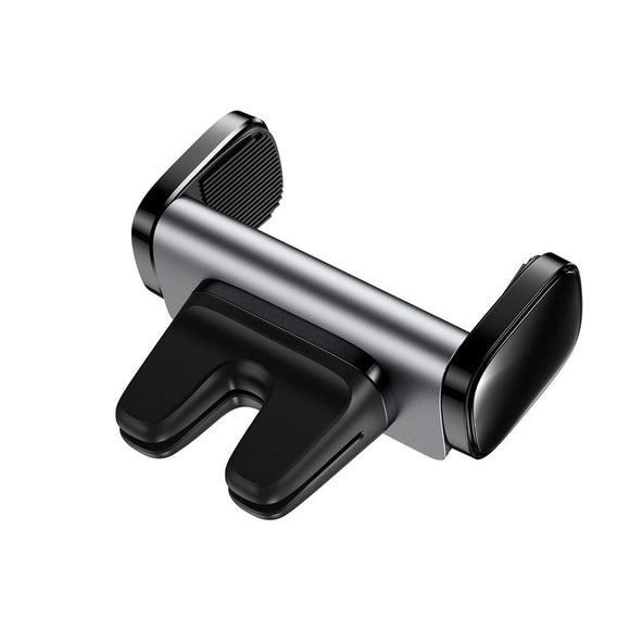 Baseus Steel Cannon Mobilholder til Bilens Ventilation - Max Mobil: 55 x 84mm - Sort