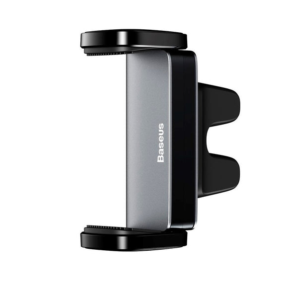 Baseus Steel Cannon Mobilholder til Bilens Ventilation - Max Mobil: 55 x 84mm - Sort
