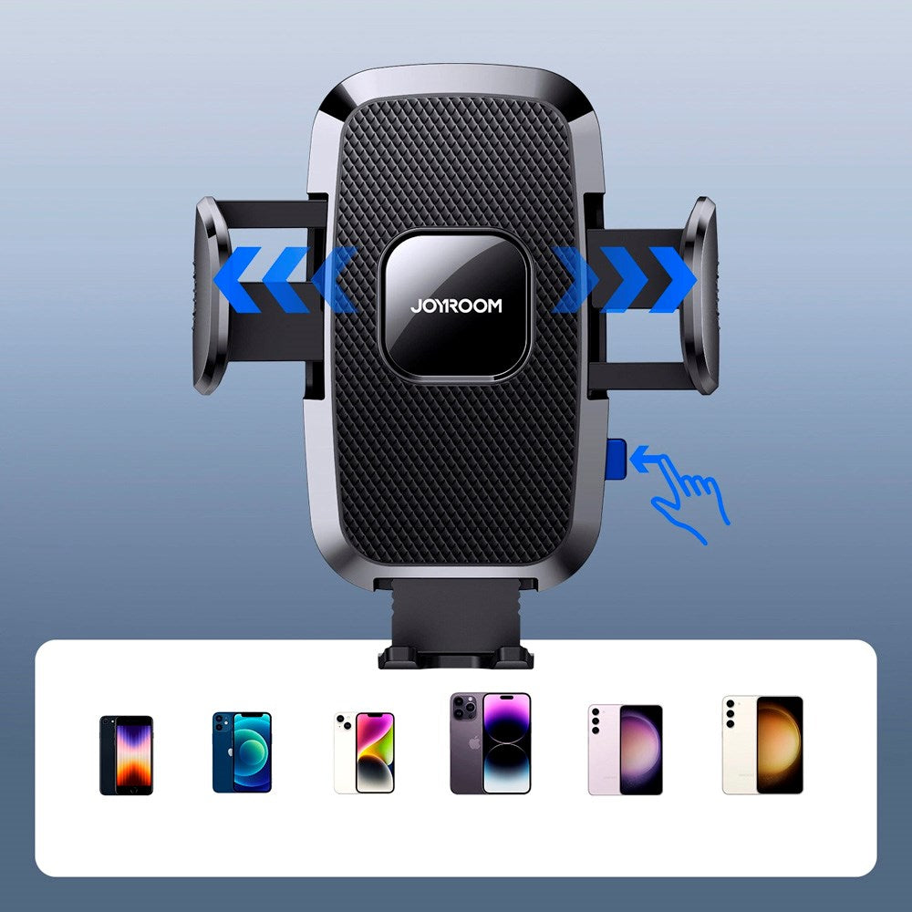Joyroom Universal Mekanisk Bilholder til Smartphone - Sort