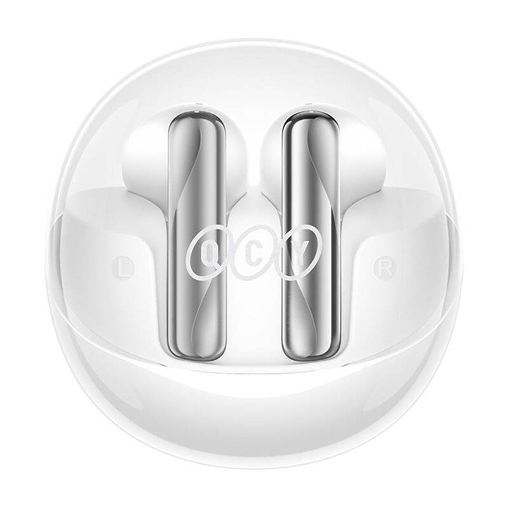 QCY AilyBuds Clear True Wireless In-Ear Høretelefoner - Hvid