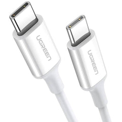 Ugreen 60W USB-C til USB-C Kabel 1.5m - Hvid