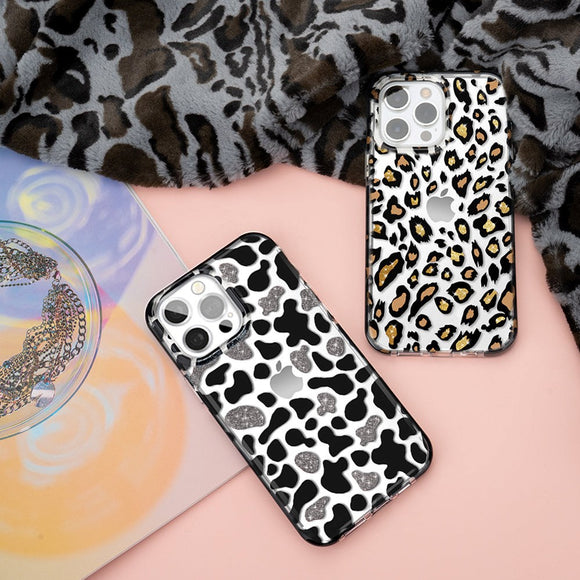 Kingxbar iPhone 13 Pro Wild Series Gennemsigtig Cover m. Motiv - Ko
