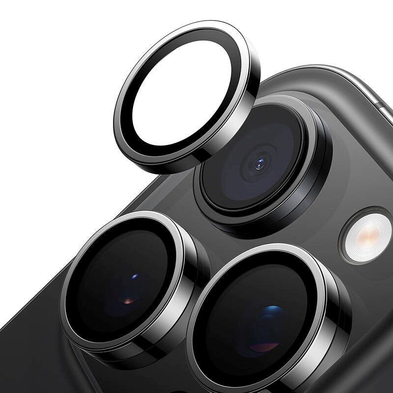 TORRAS iPhone 16 Kameralinsebeskyttelse - Sort