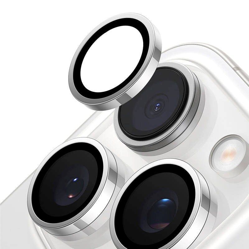 TORRAS iPhone 16 Pro Max Kameralinsebeskyttelse - Grå