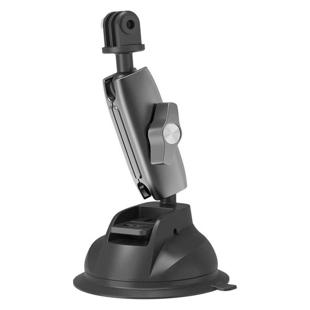 TELESIN Sugekop Mount til Action Kamera & Smartphone - Sort