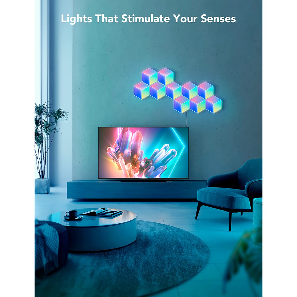 Govee Glide Hexa Pro Light Panels - 10 stk. - Hvid