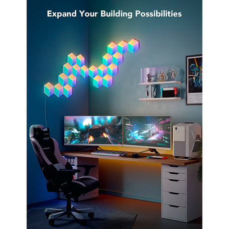 Govee Glide Hexa Pro Light Panels - 10 stk. - Hvid