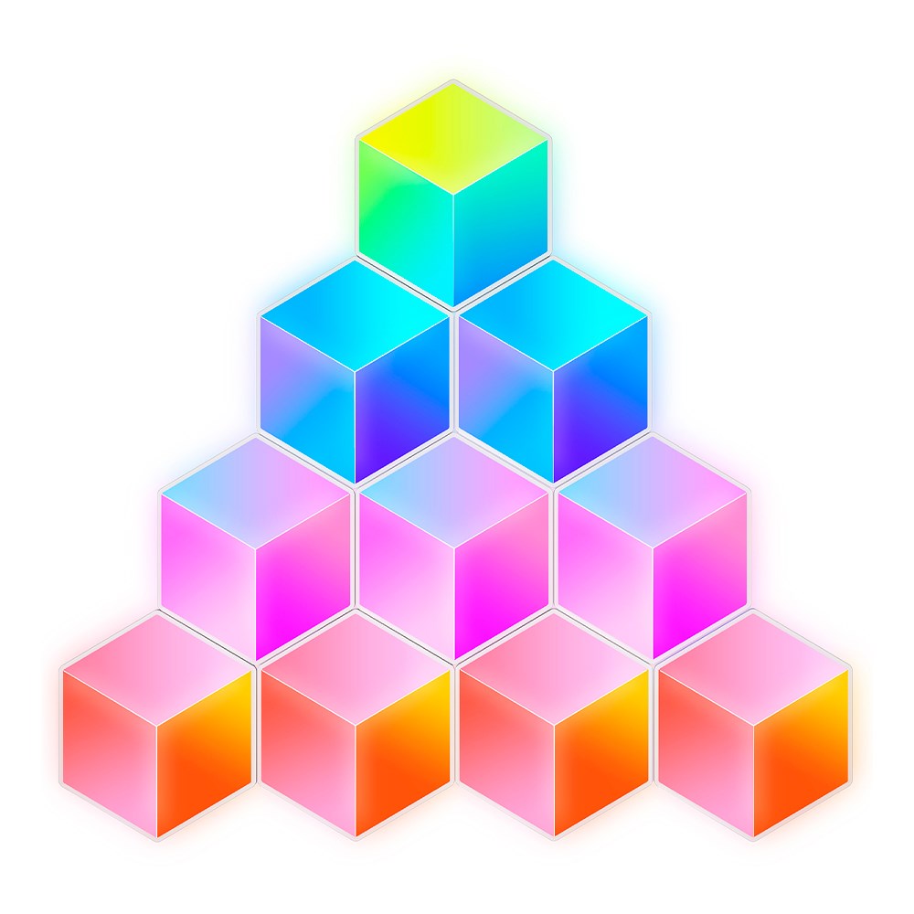 Govee Glide Hexa Pro Light Panels - 10 stk. - Hvid