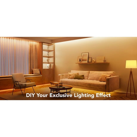 Govee RGB Smart Wi-Fi + Bluetooth LED Strip Lights - 5m - Hvid