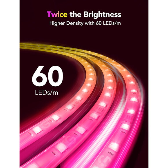 Govee RGBICW LED Strip Lights 1m Extension - Hvid