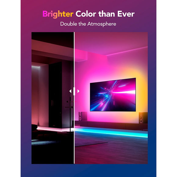 Govee RGBICW LED Strip Lights 1m Extension - Hvid
