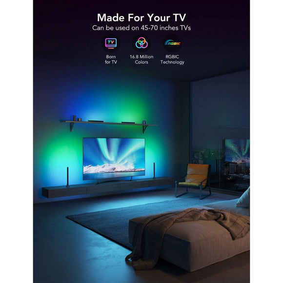 Govee Flow Plus TV Light Bars 40 - 70"  - Sort