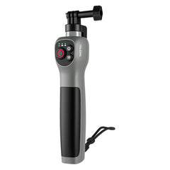 TELESIN Undervands Selfie Stick m. Indbygget Fjernbetjening til GoPro Hero 8 / 9 / 10 / 11 / 12 / 13 - Grå / Sort