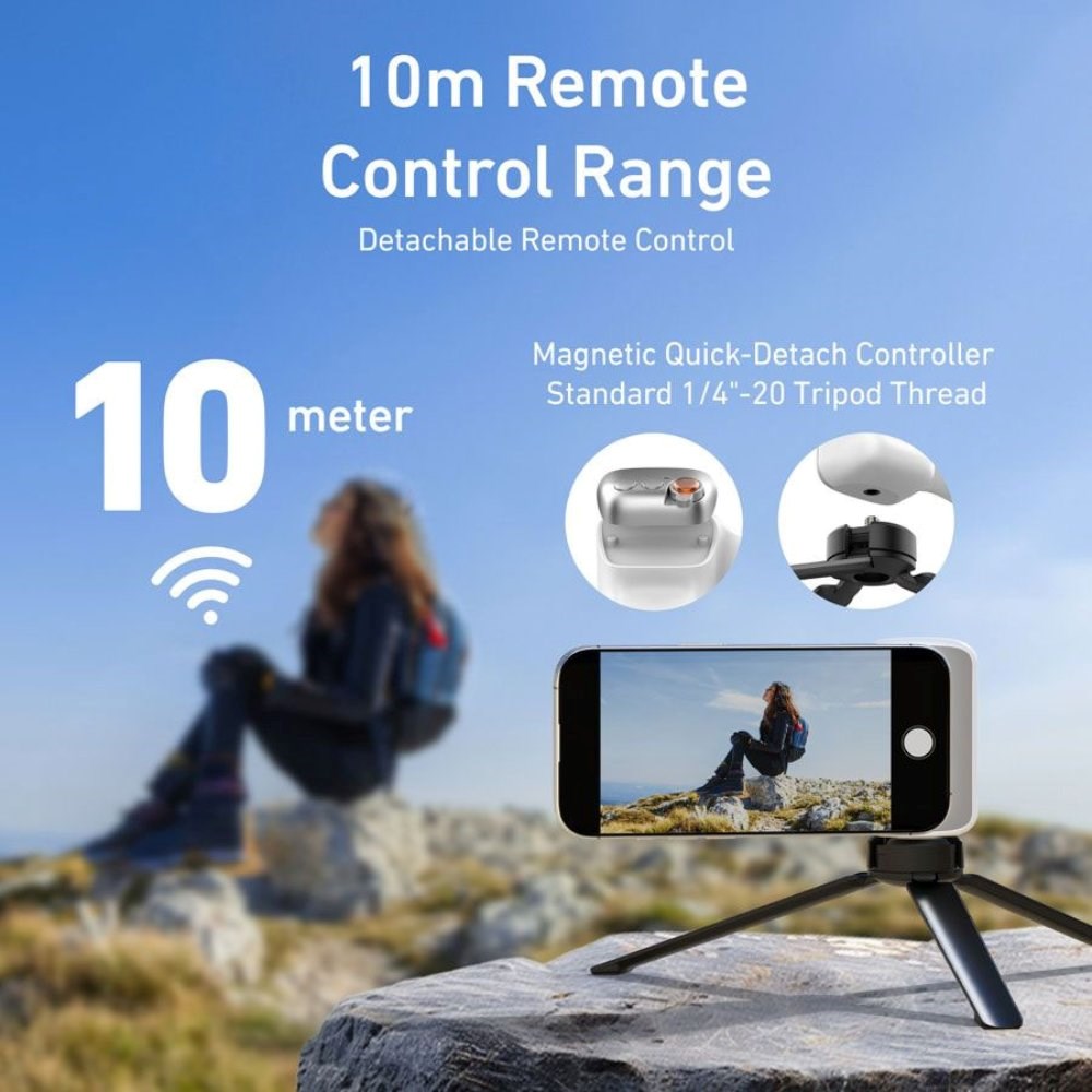 TELESIN Fun Shot MagGrip 2 Holder til Smartphone - Grå