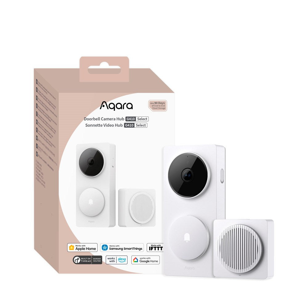 Aqara Doorbell Camera Hub G410 Select - Hvid
