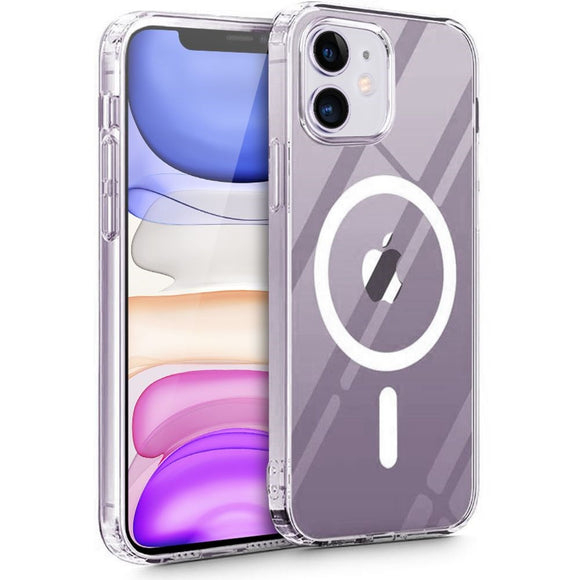 iPhone 11 Tech-Protect Magmat Cover - MagSafe Kompatibel - Gennemsigtig