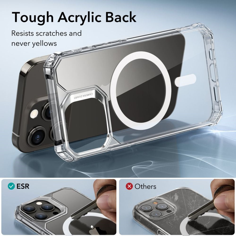 iPhone 15 Pro ESR Air Armor Halolock Cover - MagSafe Kompatibel - Gennemsigtig
