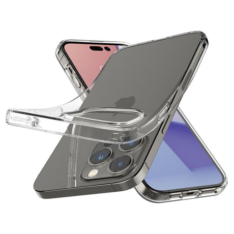 iPhone 14 Pro Spigen Liquid Crystal Cover - Gennemsigtig