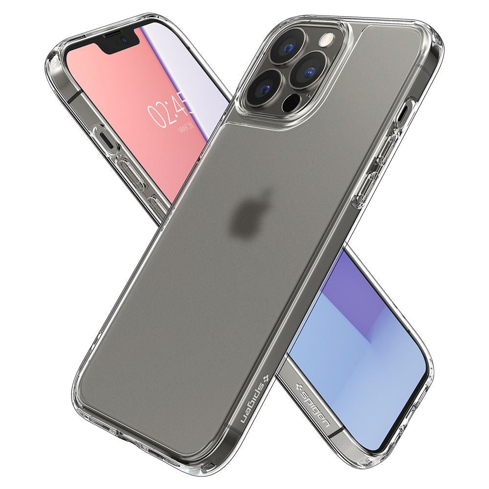 iPhone 13 Pro Spigen Quartz Hybrid Cover - Mat Gennemsigtig