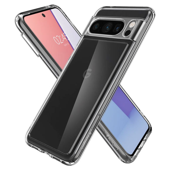 Google Pixel 8 Pro Spigen Ultra Hybrid Cover - Gennemsigtig