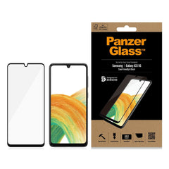 Samsung Galaxy A33 (5G) PanzerGlass Edge-to-Edge Skærmbeskyttelse - Case-Friendly - Sort Kant