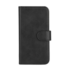 iPhone 12 / 12 Pro Classic Wallet Flip Cover m. Ståfunktion - Sort