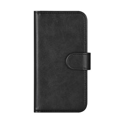 iPhone 16 Classic Wallet Flip Cover m. Ståfunktion - Sort