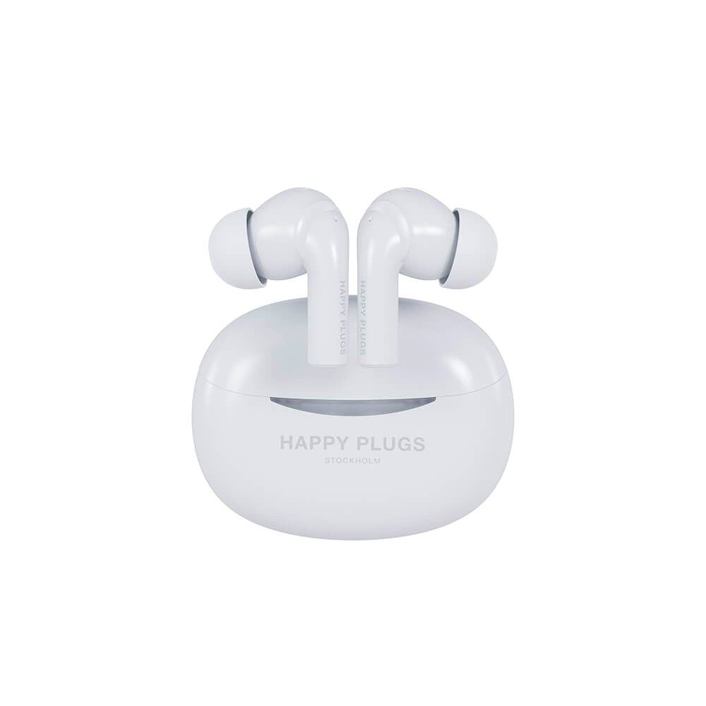 Happy Plugs Joy Pro In-Ear Høretelefoner m. Støjreduktion - Hvid
