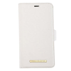 iPhone 12 Pro / 12 Onsala Collection Wallet Læder Cover m. Pung - Saffiano White