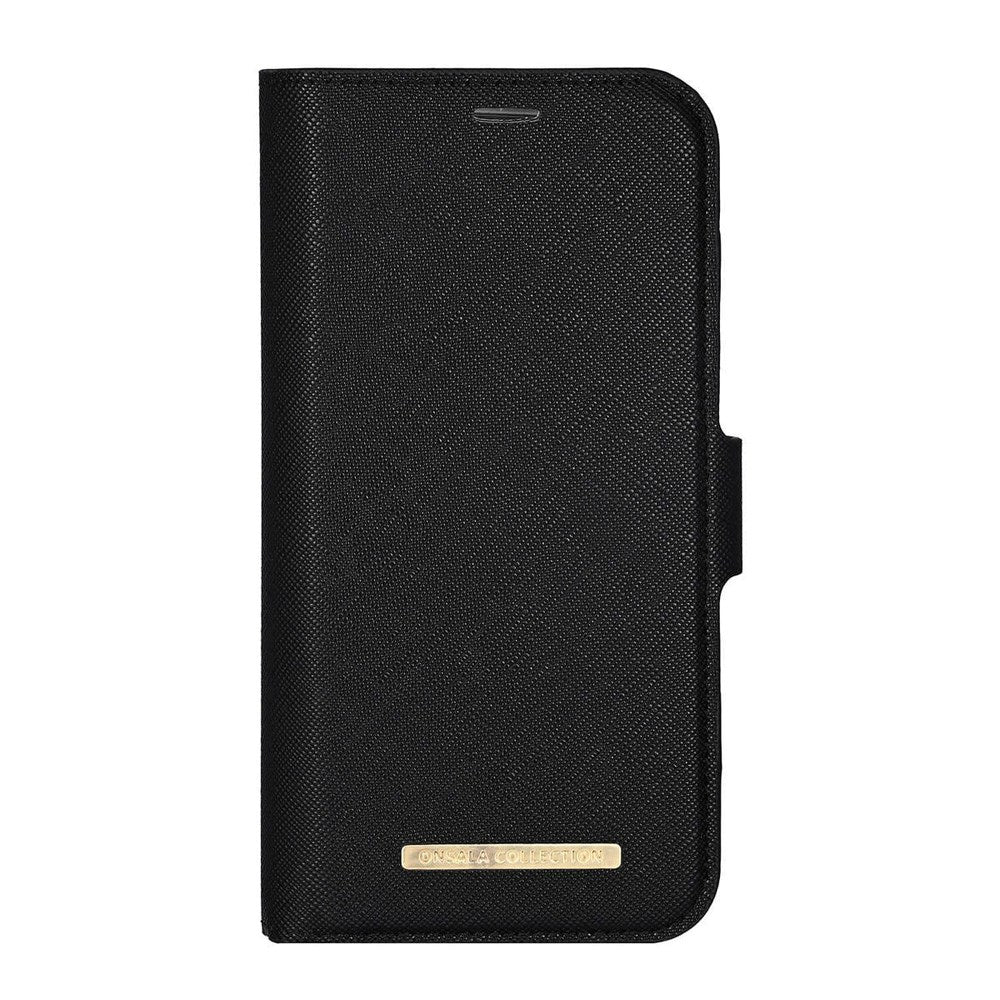 iPhone 16 Onsala Eco Flip Cover m. Pung - MagSafe Kompatibel - Black