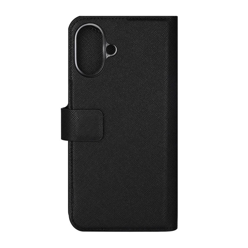 iPhone 16 Plus Onsala Eco Flip Cover m. Pung - MagSafe Kompatibel - Black